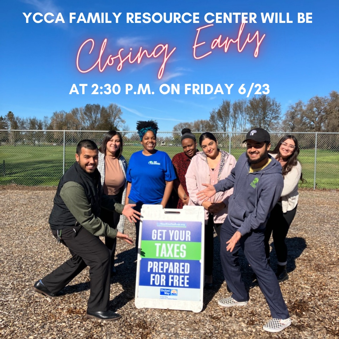 This past tax season, YCCA's Family Resource Center VITA team filed taxes for 602 households! We will be closing our FRC a little early this Friday, 6/23, for staff development. 

#yolokids #ycca4thekids #taxseason #VITA #staffdevelopment #teambuilding
