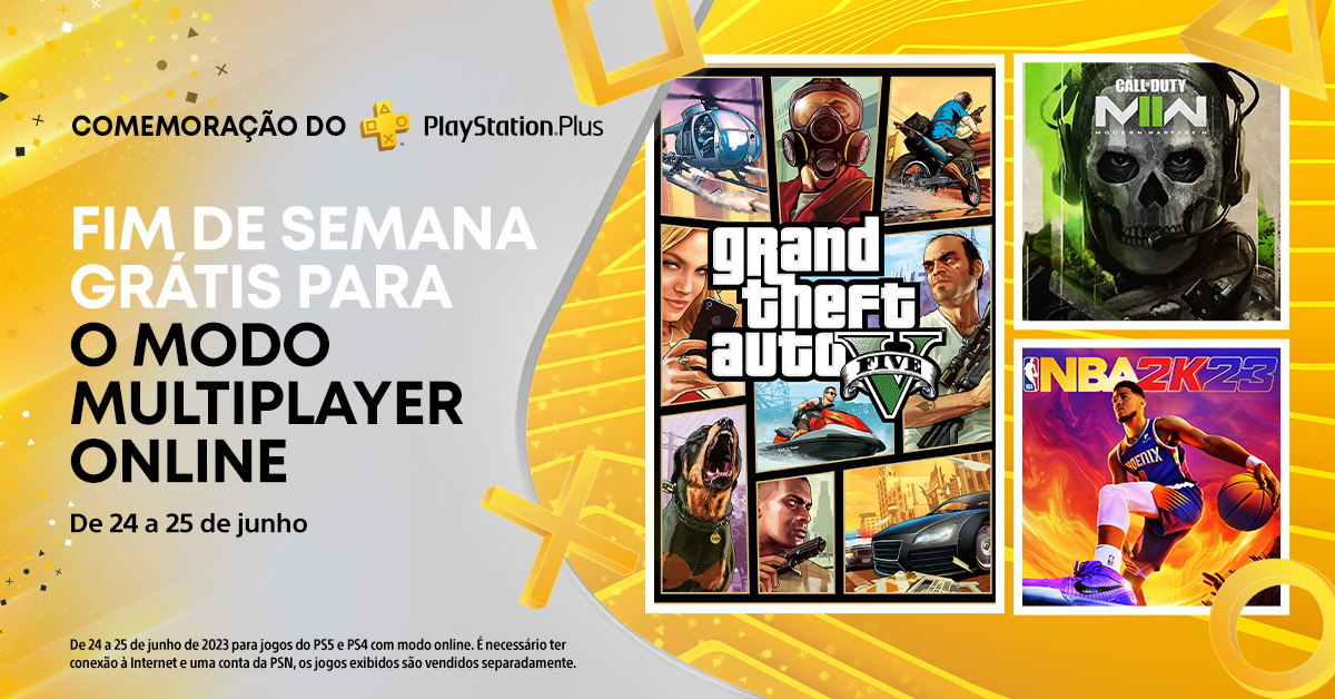 PS4/PS5 & PC - GTA V ONLINE (BRASIL)