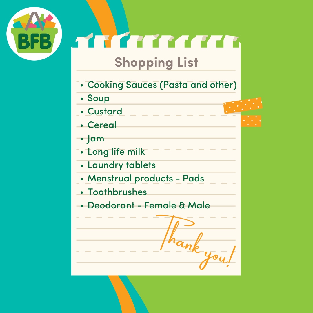 BassetlawB's tweet photo. 🍝 At the moment we're asking for: 🥣
- Cooking sauces
- Soup
- Custard
- Cereals
- Jam
- Long life milk
- Laundry tablets
- Menstrual products - Pads
- Toothbrushes
- Deodorant
Thank you!!
#bassetlawfoodbank #foodbank #bassetlaw #shortageslist #needslist #thankyou https://t.co/wodKhab46u