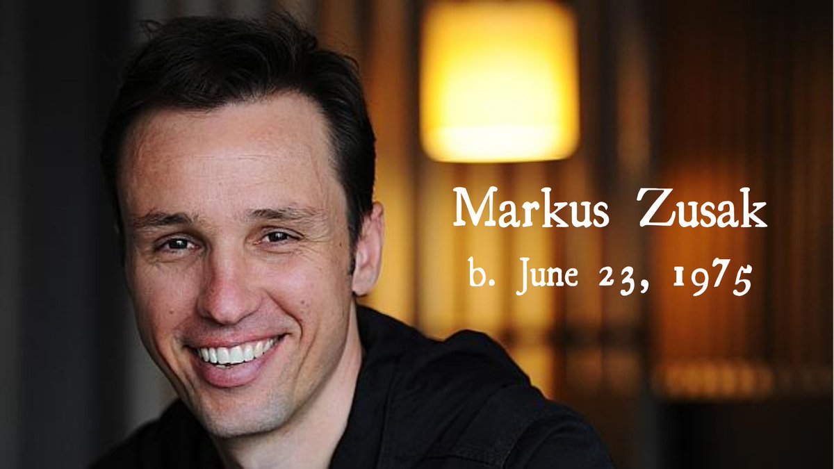 'Sometimes you read a book so special that you want to carry it around with you for months after you’ve finished just to stay near it.' ~ Markus Zusak

#WriterBirthdays #MarkusZusak