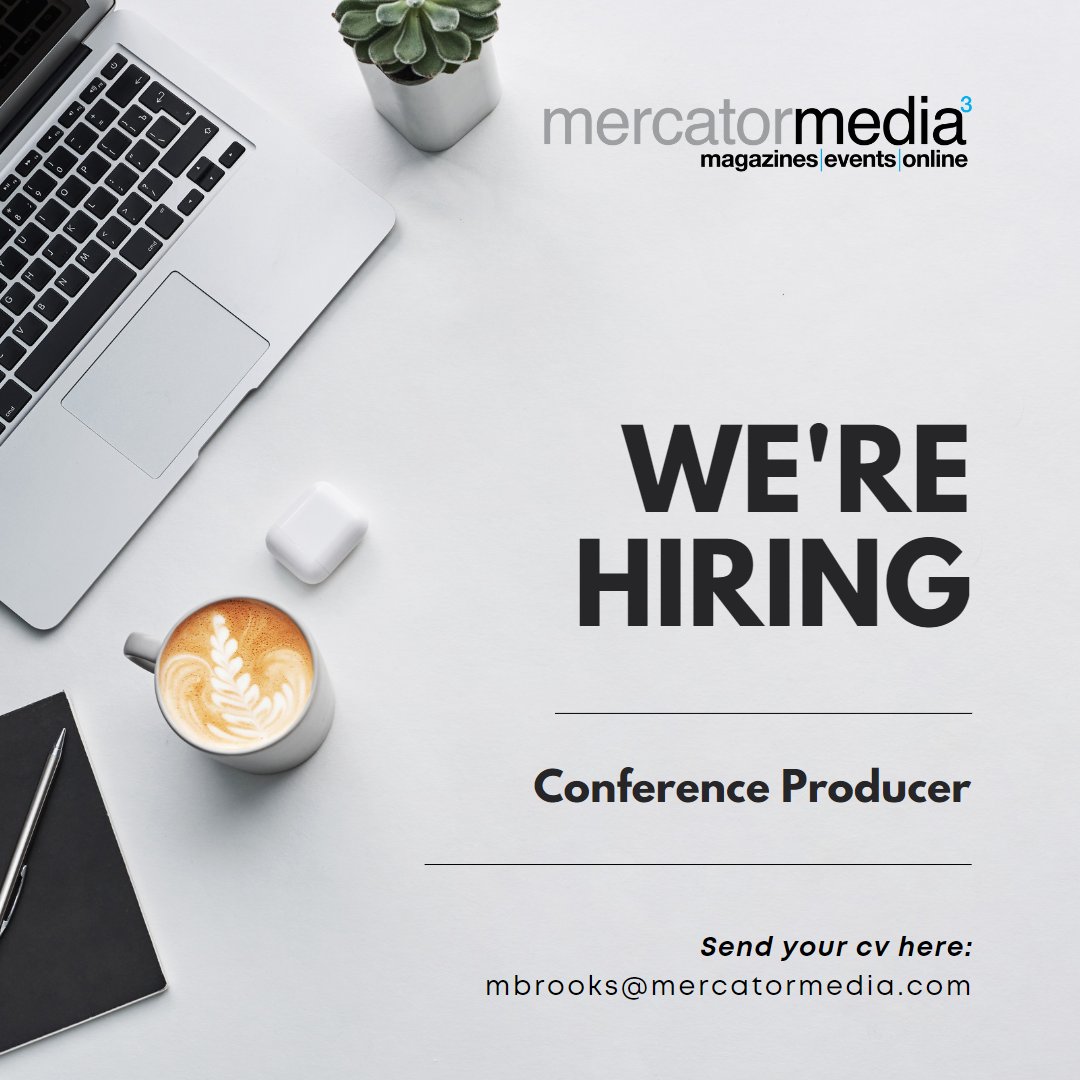 Interested in the maritime industry?

Mercator Media has an exciting new challenge/adventure for individuals like you! We are looking for a full time Conference Producer.

Find out more about joining our events team:
boatingbusiness.com/jobs/conferenc…
