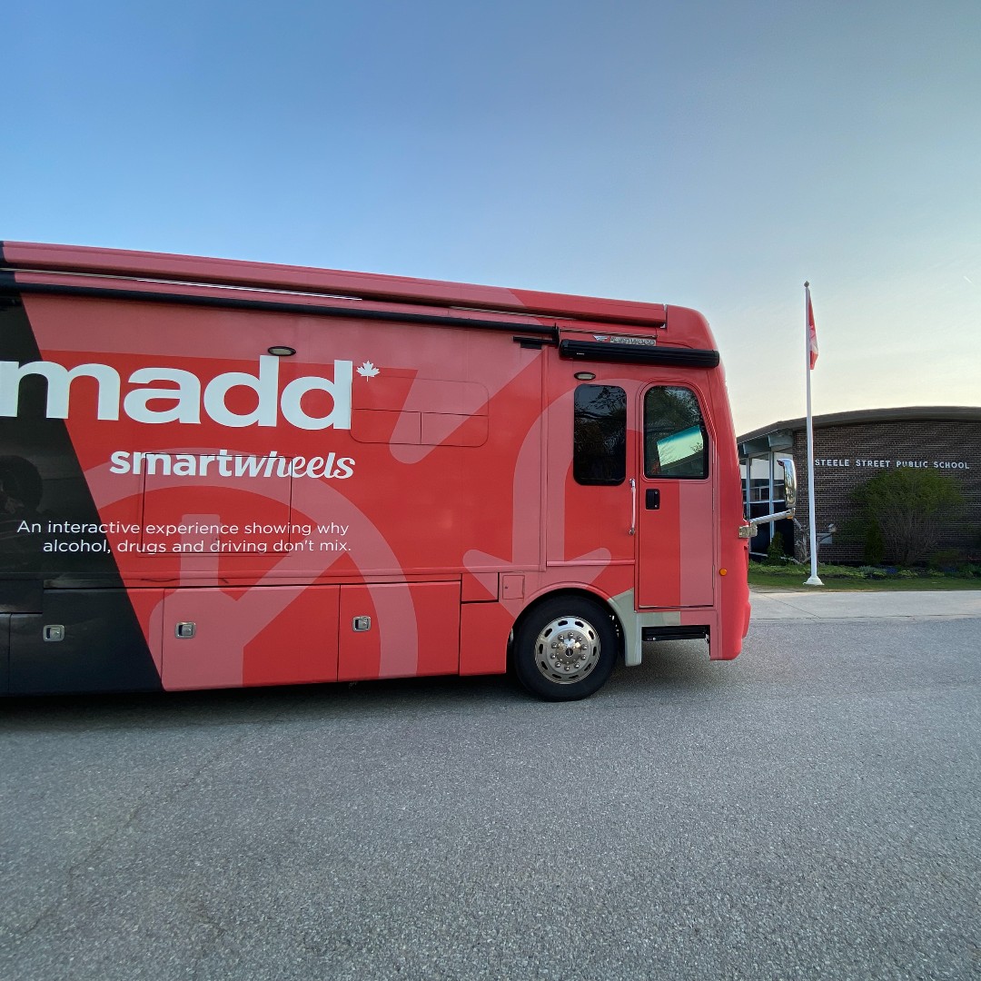 maddcanada's tweet photo. SHOUT OUT to Steele Street School for an awesome #SmartWheels visit! We hope you have a safe and fun summer vacation!! #MADDwashere https://t.co/yt774q87oF