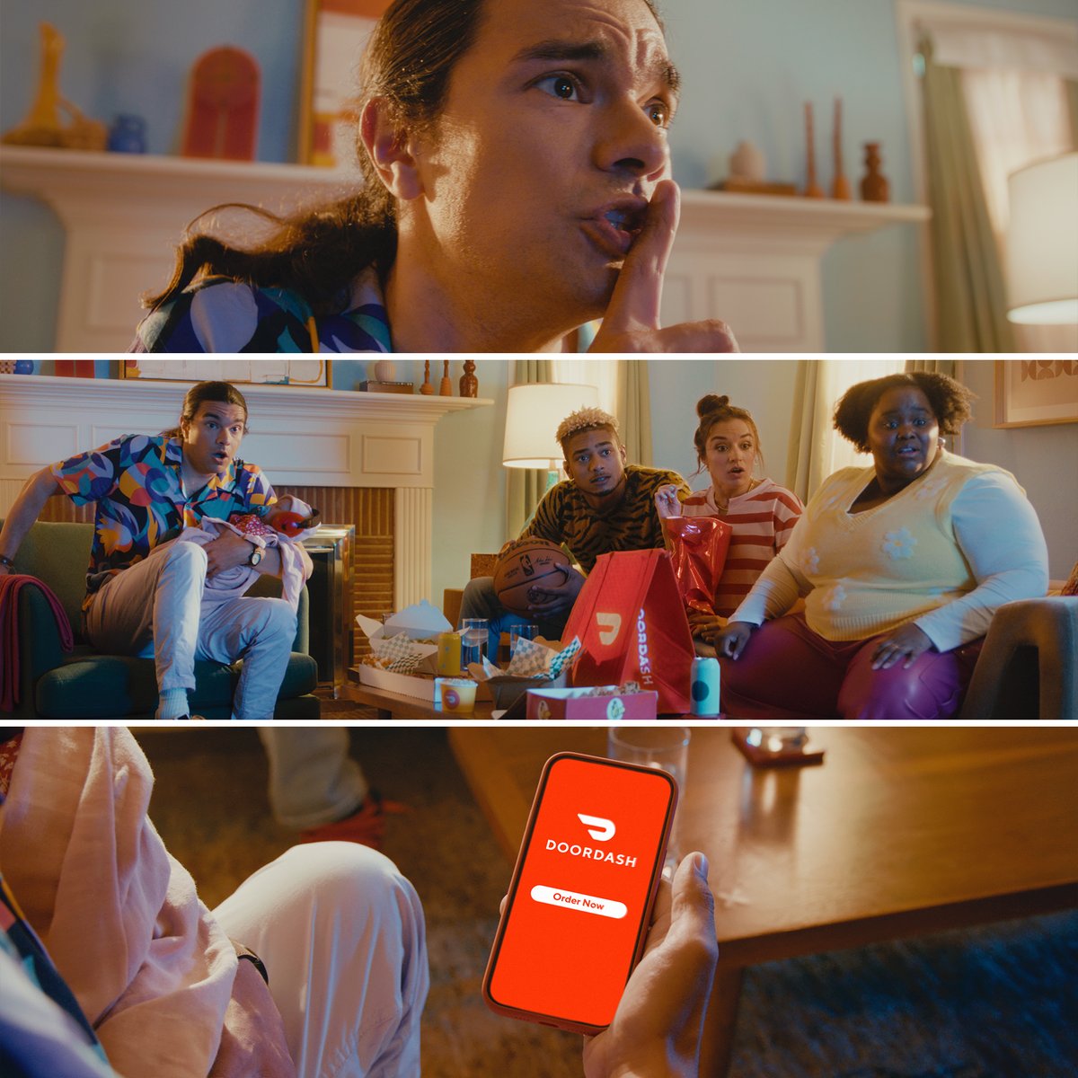 bokehinc's tweet photo. We dialed up the fun, colorful @DoorDash brand across our sets, props, and wardrobe in our most recent #DashThatForTheWin campaign 🌈🎨✨

 #DashThat #DoorDash #Canada #NBA #WNBA  #Playoffs #TV #commercial #broadcast #arri #arri35 #production https://t.co/vURqcI7Udy