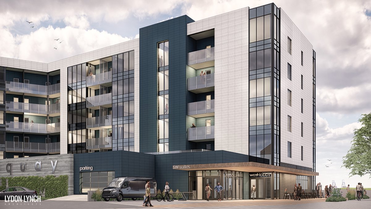 LydonLynch's tweet photo. Ayola is the lead designer on our Fundy Quay southwest building which will boast gorgeous views on the prow of the Saint John waterfront. Ayola designed a coffered ceiling strategy as an opportunity to seamlessly integrate the design with the structural strategy. https://t.co/arvGEJii9r