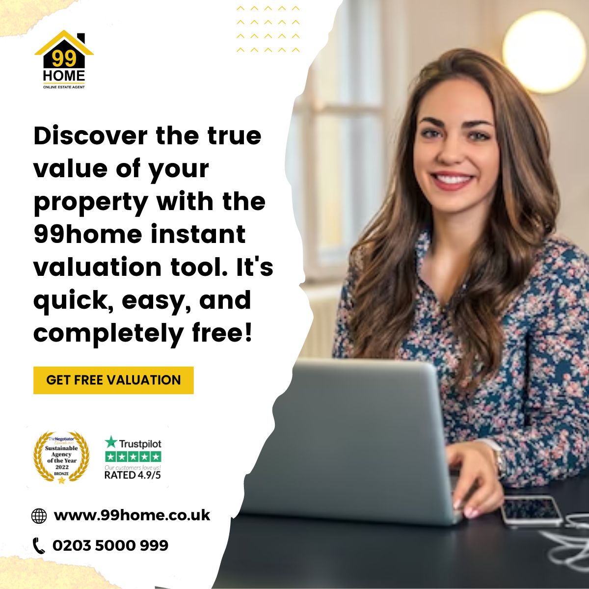 Discover the true value of your property with the 99home instant valuation tool. It's quick, easy, and completely free! 

#SellProperty #SellHouse #SellHome #Buy #Sell #Let #OnlineEstateAgent #OnlineAgent #99home  #propertymanagement