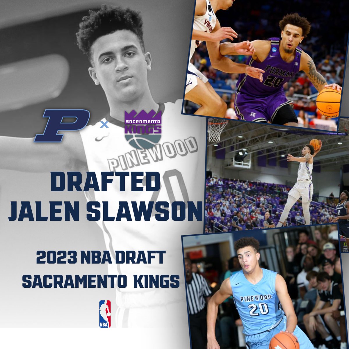 With the 54th pick in the 2023 NBA Draft, the Sacramento Kings selected Jalen Slawson. 

Congratulations Jalen!

#PantherProud #NBA