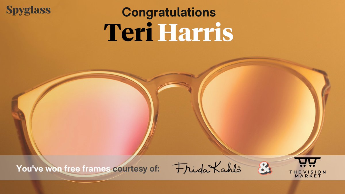 anagramcare's tweet photo. 🎉👏 Let's give a big shoutout to Teri Harris for winning a stunning Frida Kahlo Brand frame from our amazing partners at The Vision Market! 🎨👓 We're so excited to see this beautiful piece of eyewear bring a pop of color and culture to Teri's look. https://t.co/mRw3Dumu4H