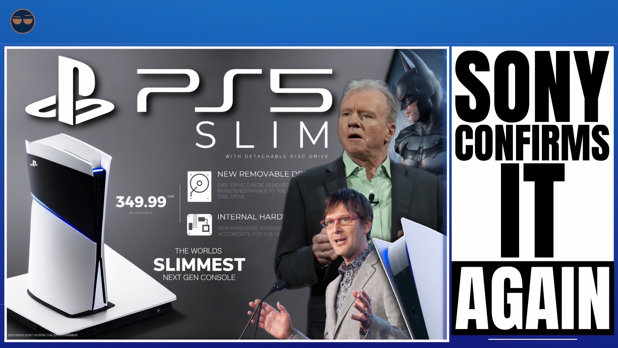 TCMFGames on X: Sony X Batman Deal, PS5 Slim and it's potential  announcement and reveal and Sony confirms their next generation console  again thanks to recent news! Check this one out 