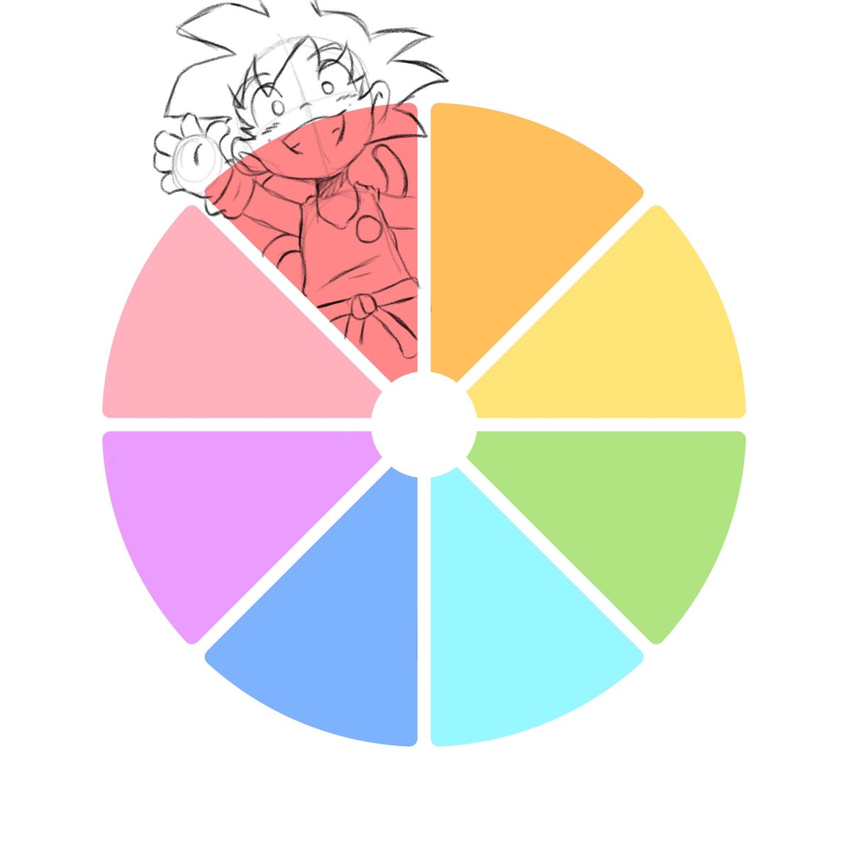 Das erste Feld ist schon fertig ✅ 
Wegen Spam hier poste ich das fertige immer auf Discord ☺️
Schaut doch gerne vorbei und macht mit!

discord.gg/uSaTv2XCdm

#colorwheel #challenge #artchallenge #discord #community