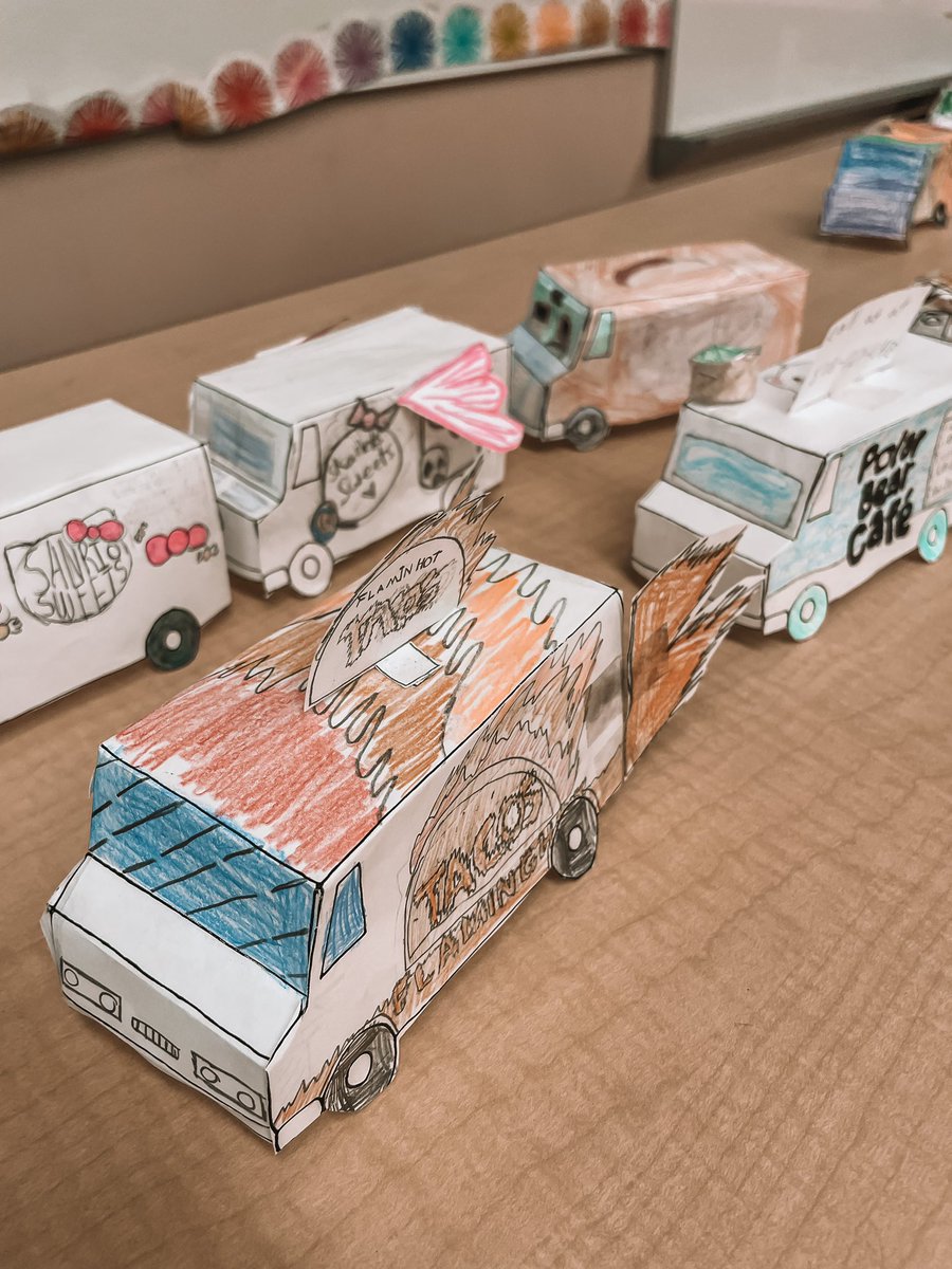 Loved this end of the year Ice Cream Truck project.
