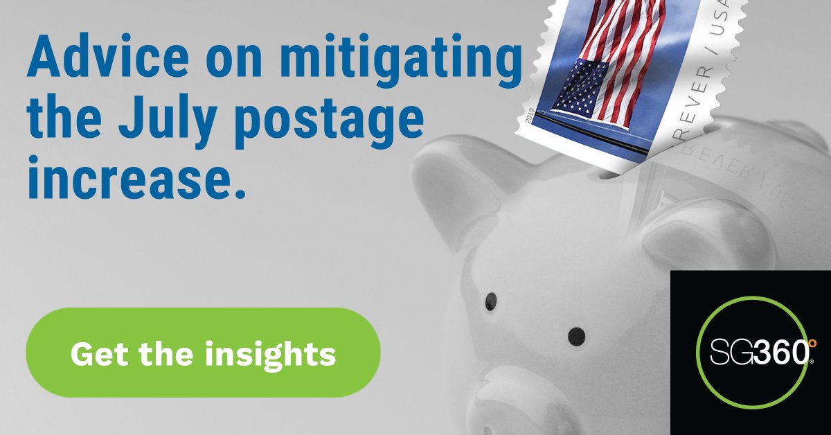 New USPS #mail rates are coming July 9. Learn the whys and whats, and get #datadriveninsights on how to make the most of your #directmail investment. bit.ly/46dUT5L