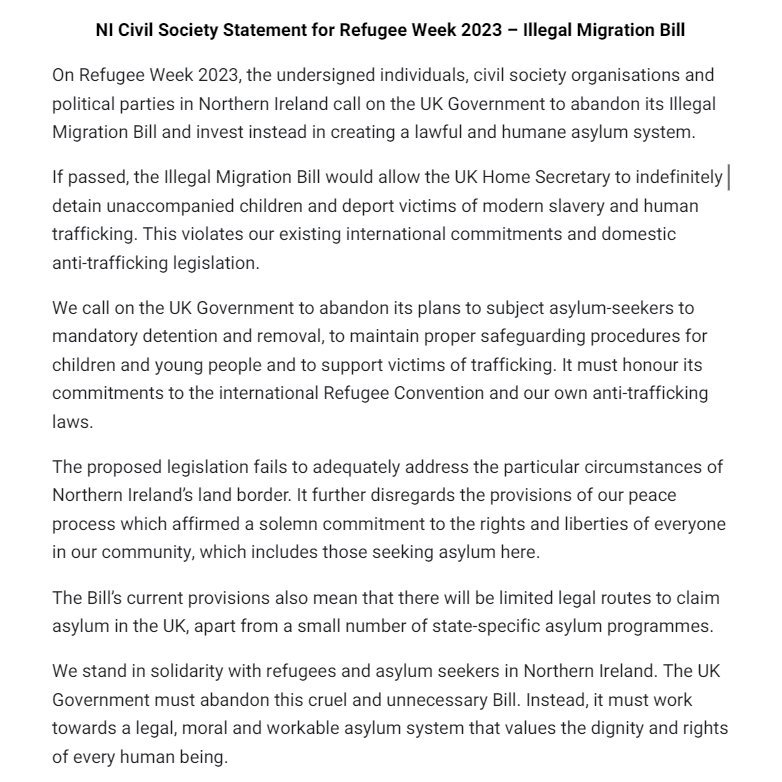 Human Rights Consortium NI tweet media