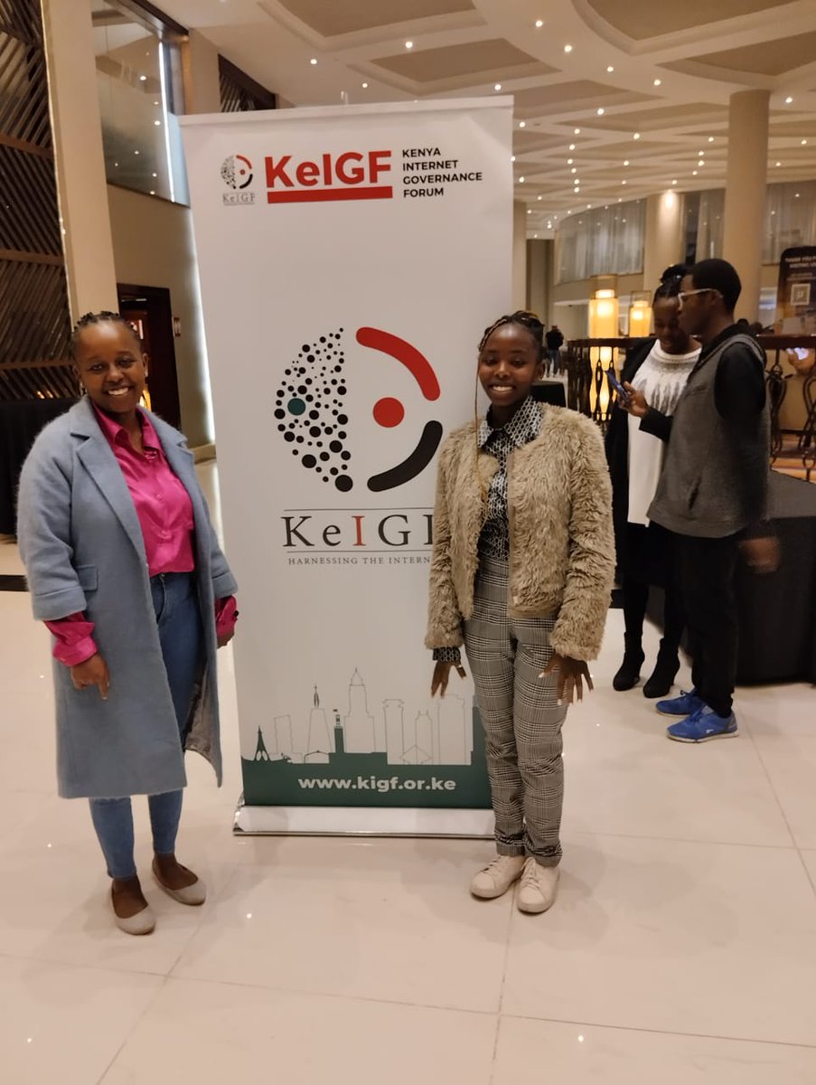 Two of our youth champions had the incredible opportunity to attend the Kenya Youth Internet Governance Forum!  They joined the discussions on 'The Internet we want – Empowering all Youth.'  @KictaNet #YouthEmpowerment #InternetGovernance #KenyaYouthIGF #DigitalInclusion