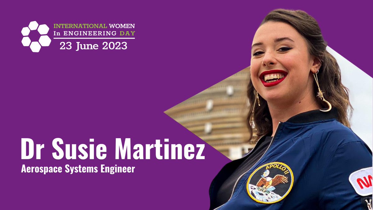 WeAreRSGroup's tweet photo. Dr Susie Martinez (@SuseAlcyone) is an ex-NASA engineer, currently working at Blue Origin.
Watch her Badass Engineers interview with Shrouk El-Attar.
➡️ https://t.co/LIFnATwM2v ⬅️
#INWED23 #INWED #Engineering #BadassEngineers https://t.co/lKe7RFg6mP
