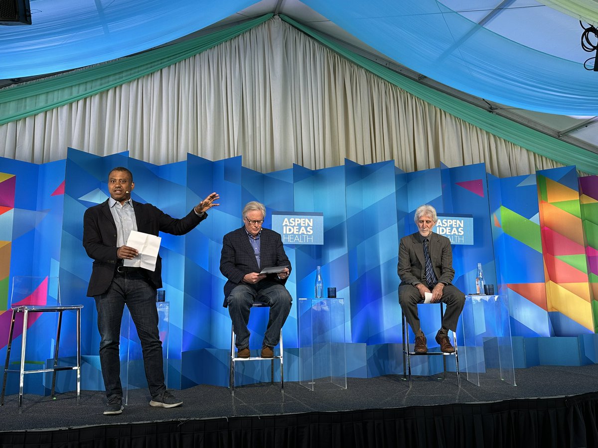 Are the @US_FDA’s cautious regulations nurturing growth or hindering breakthroughs? @ColinHill1 and @DrPeterLurie take on this debate live at the @aspenideas festival now. @JohnDonvan moderates. #AspenIdeas #AspenIdeasHealth