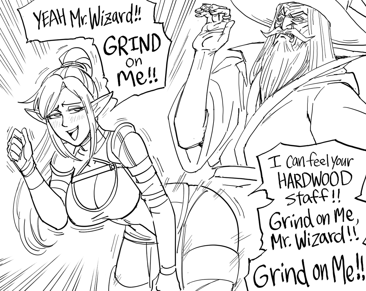 Patreon request: Elf Grinder vs Wizard Grinder