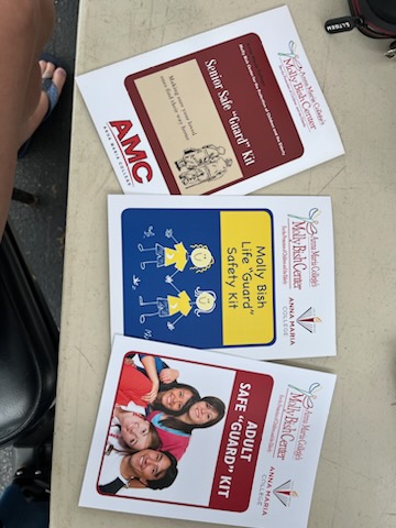 Anna Maria College's Molly Bish Center participated in the Auburn Elks Safety Day for Kids. The Center is committed to protecting vulnerable members of the public, particularly children and the elderly.