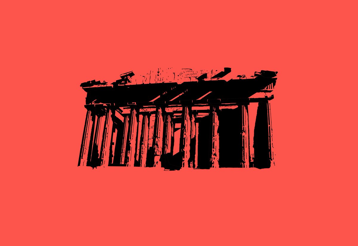 Parthenon in REDis nice

But #VeChain GREEN is better