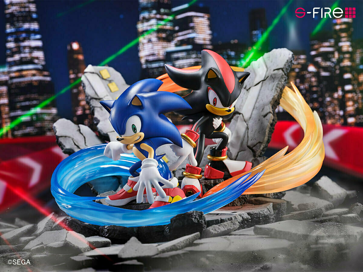 S-FIRE(エスファイア)公式 on X: From Sonic Adventure 2, Sonic the Hedgehog and  Shadow the Hedgehog have been sculpted into one incredible figure for  S-FIRE, the innovative SEGA hobby brand. Pre-order starts from June