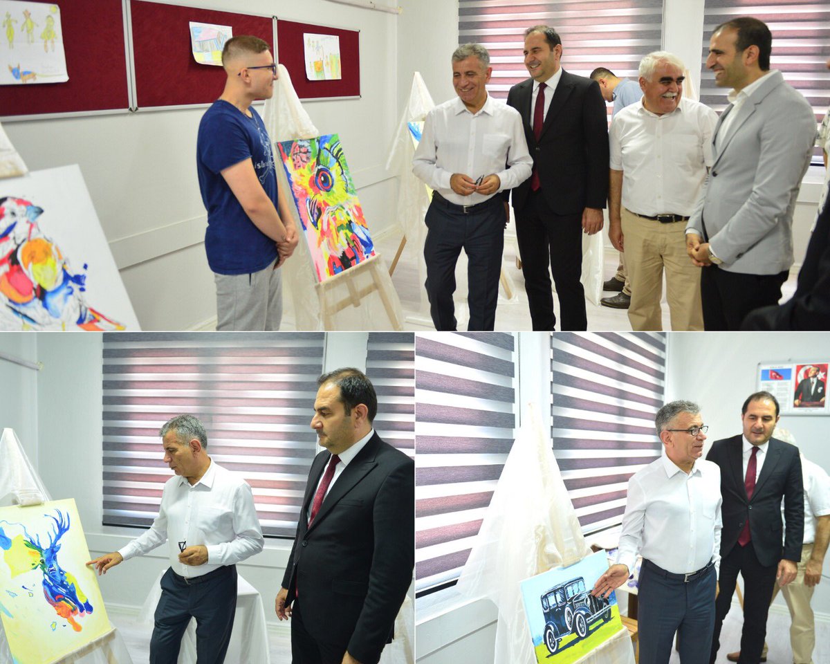 AdanaMem's tweet photo. İl Millî Eğitim Müdürümüz Sayın Yaşar KOÇAK,

🖼️ “Özel Yürekler Kurs Merkezleri”nin ilimizdeki temsilcisi Yüreğir HEM’e bağlı İstiklal İlkokulunda özel eğitim kursiyerlerimizin hazırladığı Resim Sergisi açılışına katıldı.

@tcmeb @Yusuf__Tekin @kocakysr https://t.co/XoEi3grkEI