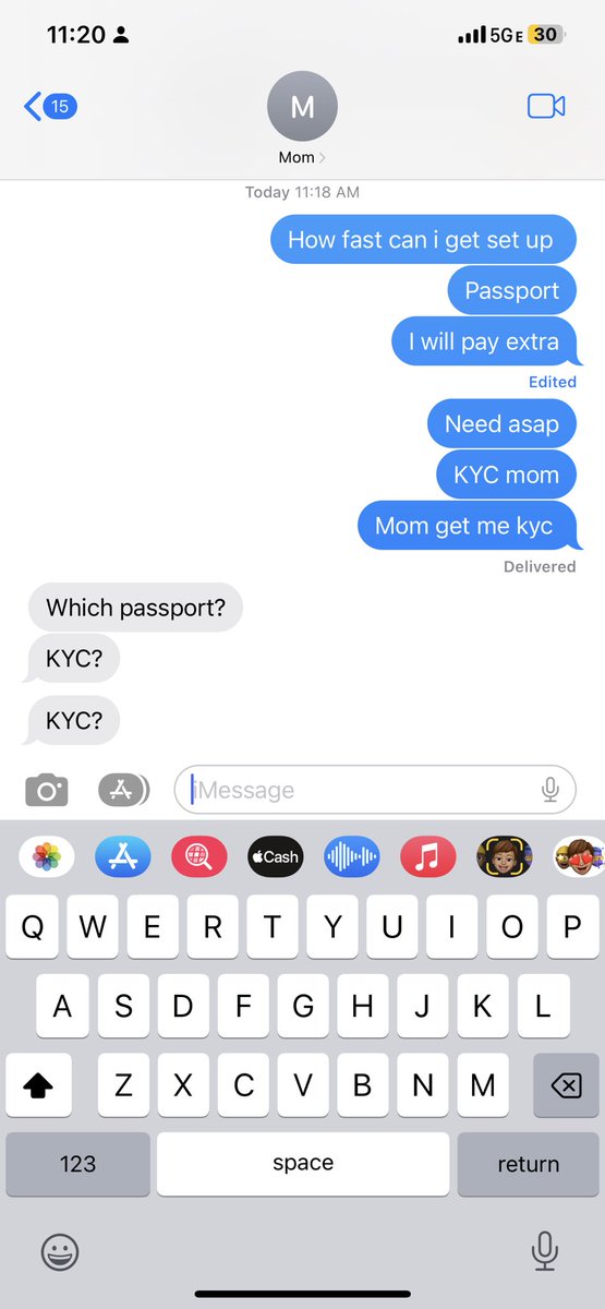 KYC please