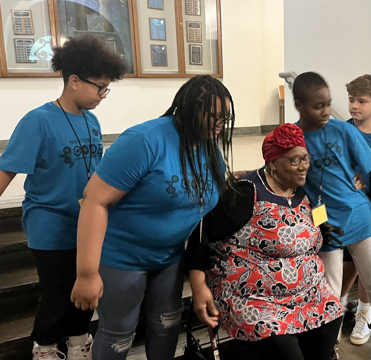 MrsMathTech's tweet photo. This week has been beyond amazing w/ @cpsedtech & @CEISMC! All the connections, researching, creativity & collaboration has given our future ideas they would have never thought of w/o this experience. #ncssbethebest #NewtonKidsCode @writeright_now @shebriej https://t.co/8UbFS0Z3r9