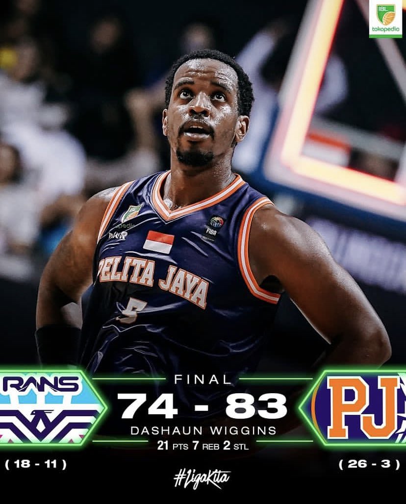 IBLindonesia's tweet photo. IBL 2023 - Series 8 Jakarta
Day 7 - Game 2
Fulltime : RANS PIK Basketball 74 - 83 Pelita Jaya Bakrie Jakarta
#IBL2023 #IBLIndonesia #LigaKita #IBLMatch https://t.co/RI6zbConbj