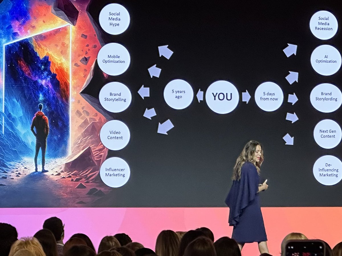 I feel so seen. 
“We’re entering a #socialmedia recession. People are tired. They’re choosing email.” 
~<a href="/MiriRod/">Miri Rodriguez</a> of <a href="/Microsoft/">Microsoft</a>, the other day at the <a href="/Meltwater/">Meltwater</a> Summit
#email #ai #meltwatersummit