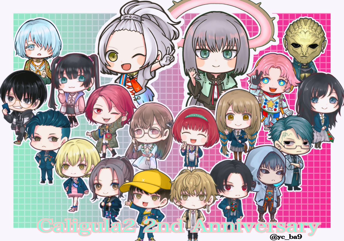 yc_ba9's tweet photo. #カリギュラ7周年
 #カリギュラ2 
2周年おめでとーー！！🎉 https://t.co/lkmq3GXYaR