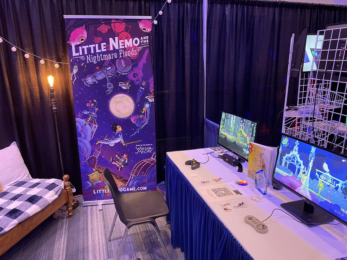 Checking out the awesome convention at Columbus Ohio  ** #gdex2023 **

Showcasing some sweet exhibit, 
Second! #originsgameexpo2023
#littlenemogame

@Totter87 <a href="/LittleNemoGame/">TeamNemo | Little Nemo and the Nightmare Fiends</a>