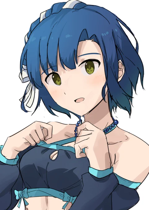 短髪百合子流行って…… 夏だしみんなも描こうショート七尾
