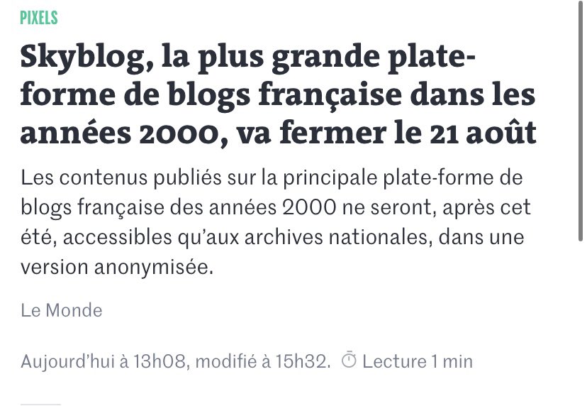 etagereslivres's tweet image. Des Etagères et des Livres a eu un lointain ancêtre sur #skyblog 😅