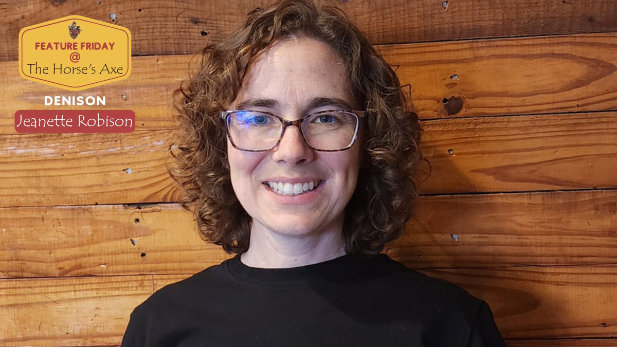 FEATURE FRIDAY this week takes us once again to Denison with Jeanette Robison. Don’t let her small stature fool you, she really packs a punch!