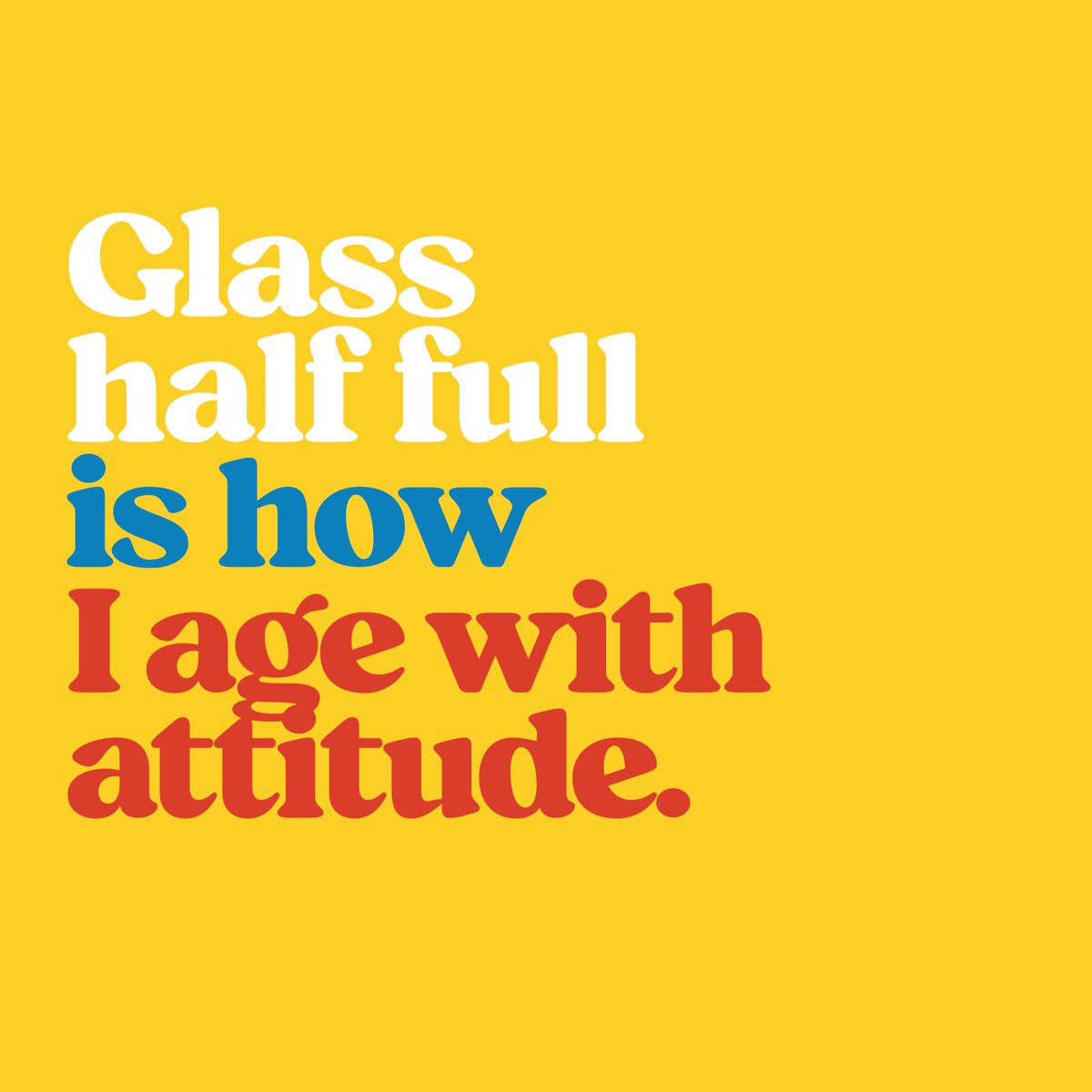 Glass half full is a simple way to look at things especially as you age. Learn About the Glass Half Full: Focusing on What has Not Been Lost and the Positives of Aging bit.ly/466TP3u #agingwithattitude #aginginplace #independentliving #thrivinginmotion #cherish