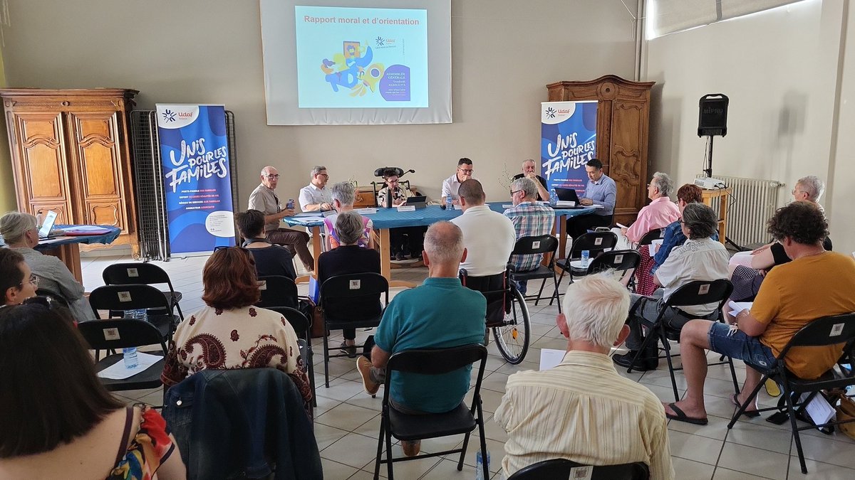 Assemblée Générale 2023 de l'Udaf26.
Merci à l'#amape Association des Maisons d'accueil Protestantes pour Enfants pour son accueil !