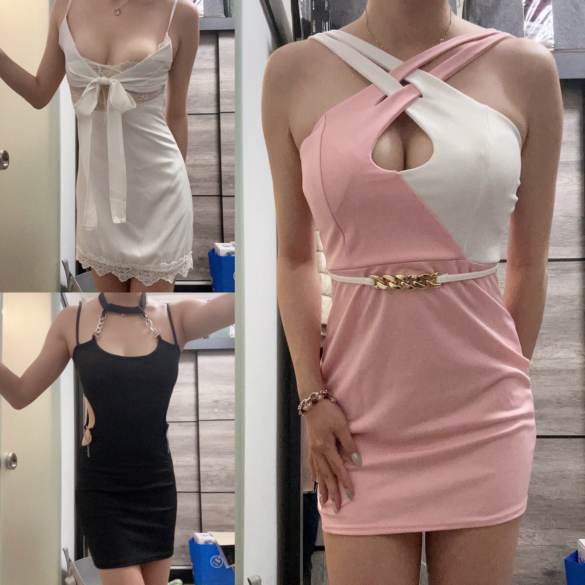 米歐要來清空一下衣櫃
賣我的二手服裝了～

🌟販賣價錢範圍在300-500 運費另計
💝購買三件免運附贈一張簽名照
（感謝你們購買讓米歐增加治裝費採買服裝）
🌟販賣時間就賣一個月到7/20
有需要的或對以下服裝有疑問的可以私～
🌟衣服都是拍片穿的幾乎都只穿過1.2次。
⚠️是二手衣不是原味衣 https://t.co/r9PaJDxD6w