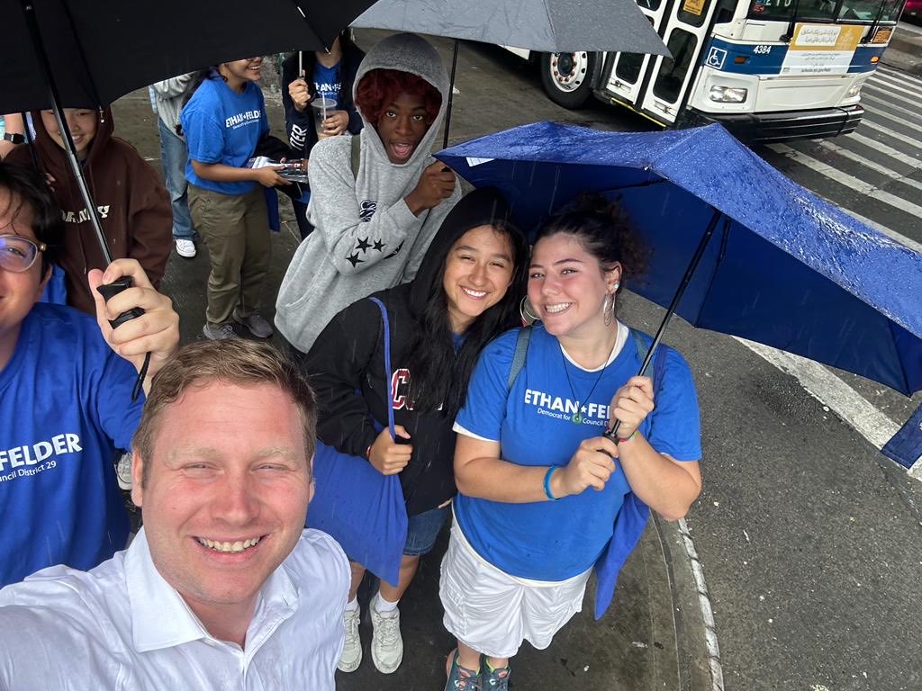 Grateful for the support of this amazing team in canvassing for a better future for #ForestHills, #RichmondHill, #RegoPark and #KewGardens. Vote #ethanforthecity on June 27th