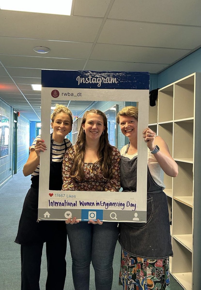 RWBA_DT's tweet photo. HAPPY INTERNATIONAL WOMEN IN ENGINEERING DAY 🥳🥳

Proud to be working in a school with so many incredible women &amp; girls with a passion for STEM subjects! 🤍 #INWED2023 @INWED1919 @WES1919 @AscendLT https://t.co/UfDUGa3zO7