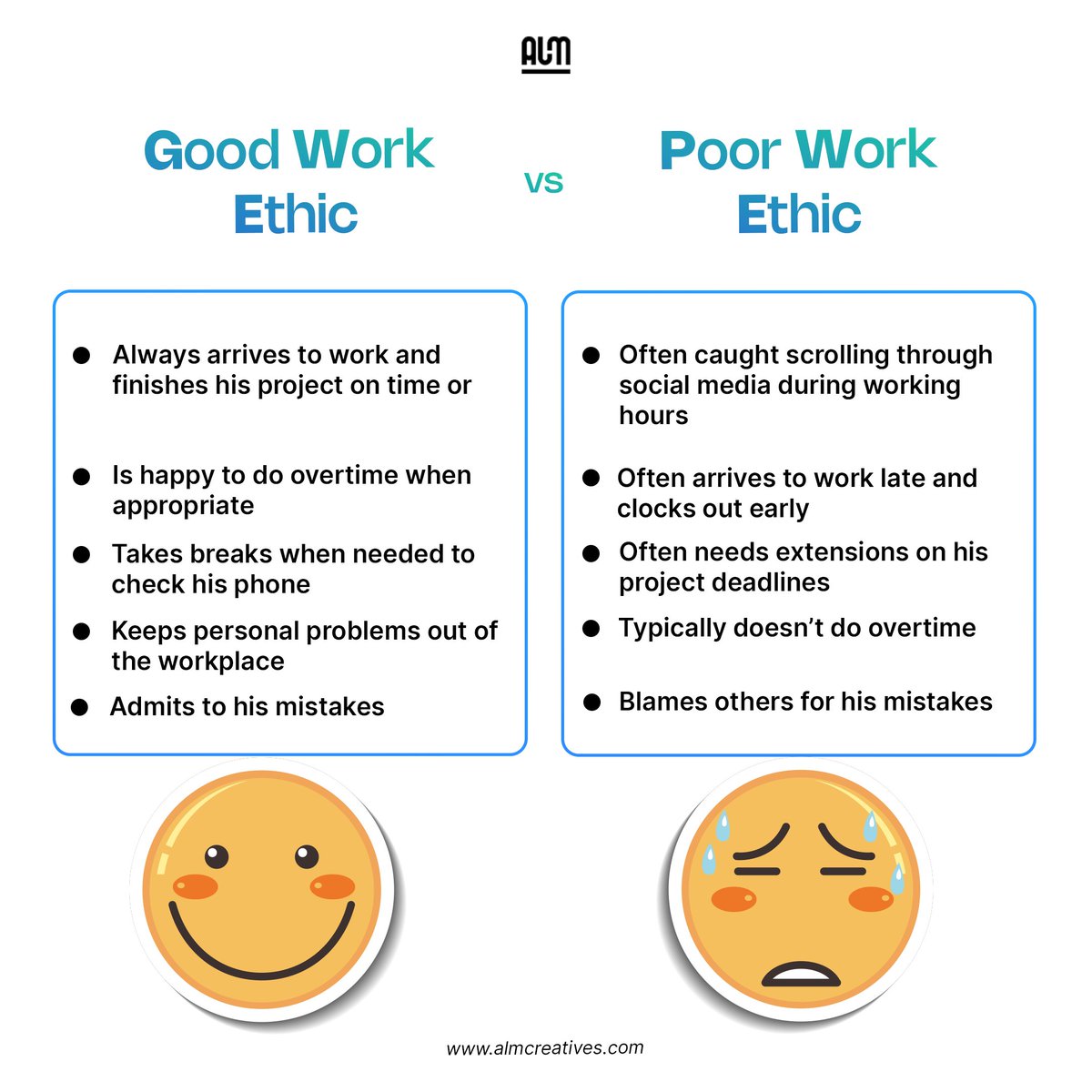 ALMCStudio's tweet photo. Success is not just about talent, it's about having a good work ethic. Are you committed to working hard and producing high-quality work, or are you settling for mediocrity? The choices you make today determine your success tomorrow.

#GoodWorkEthic #PoorWorkEthic #SuccessMindset https://t.co/JZljsE7tBn