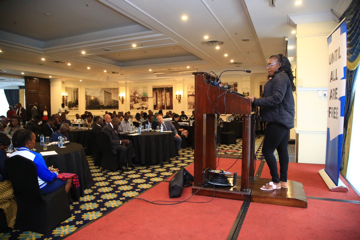 IJMKenya's tweet photo. Willie's widow Hannah, Josephat's wife Rebecca and Muiruri's family thanked IJM and our partners for standing with the families for the seven years the case was in court. The officers were sentenced in February this year #JusticeIsPossible. https://t.co/UKhsipx85Y