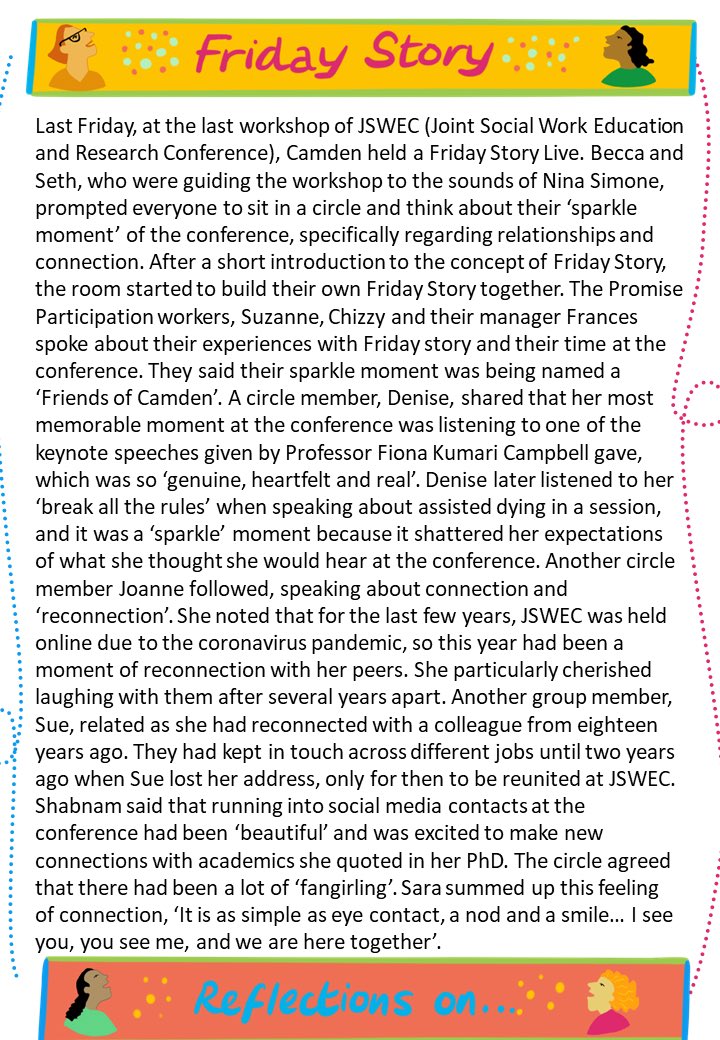 Tim Fisher (@familygroupmeet) on Twitter photo Friday Story is a once a week share of a story from social work practice #FridayStoryLive #CamdenFridayStory <a href="/BeccaDove2/">Becca Dove</a> <a href="/DadiSeth/">Seth Oliver</a> Friday Story is a once a week share of a story from social work practice #FridayStoryLive #CamdenFridayStory <a href="/BeccaDove2/">Becca Dove</a> <a href="/DadiSeth/">Seth Oliver</a>