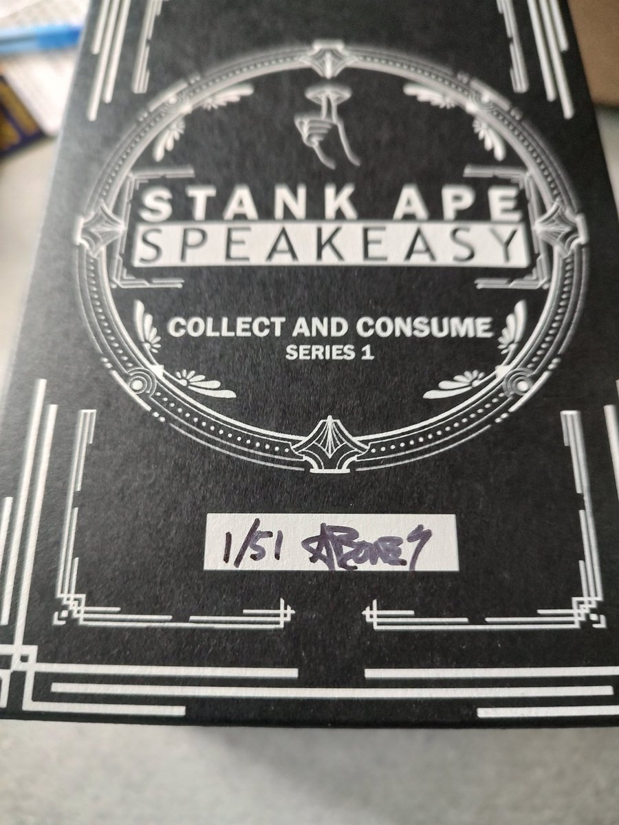 Can't wait to get home and have a beer in my new <a href="/StankApeSE/">Stank Ape Speak Easy</a> glass. There are many projects featured on this including <a href="/catnip_bcrc/">Catnip 🔨 Boss Cat Rocket Club</a> from <a href="/BossCatRC/">Boss Cat Rocket Club</a> and my pfp from <a href="/ThirstyDogCrew/">Thirsty Dog Crew</a> not to mention I pulled #1. LFG. Thanks to the whole team! Keep grinding.