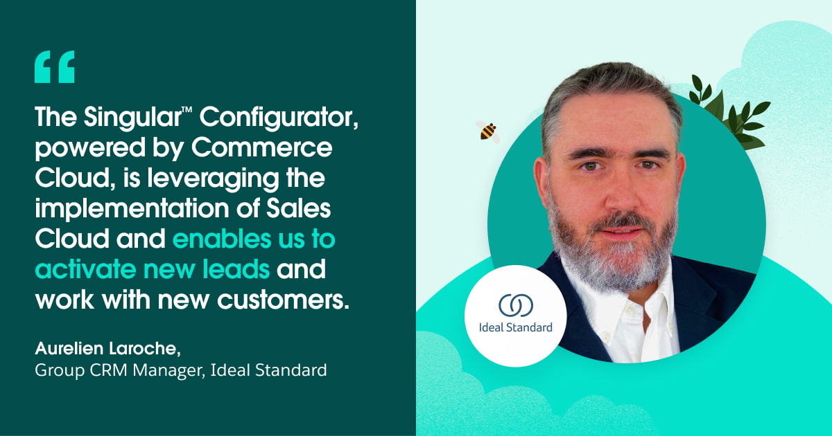 SalesforceUK's tweet photo. Our Customer 360 has enabled @IdealStandardUK to create a single, centralised global framework to better serve their customers. 

At the same time, their teams have transparency and visibility into each project.

Read the full inspiring story here: https://t.co/f8TKObJxpw https://t.co/e6qkCnuV0a