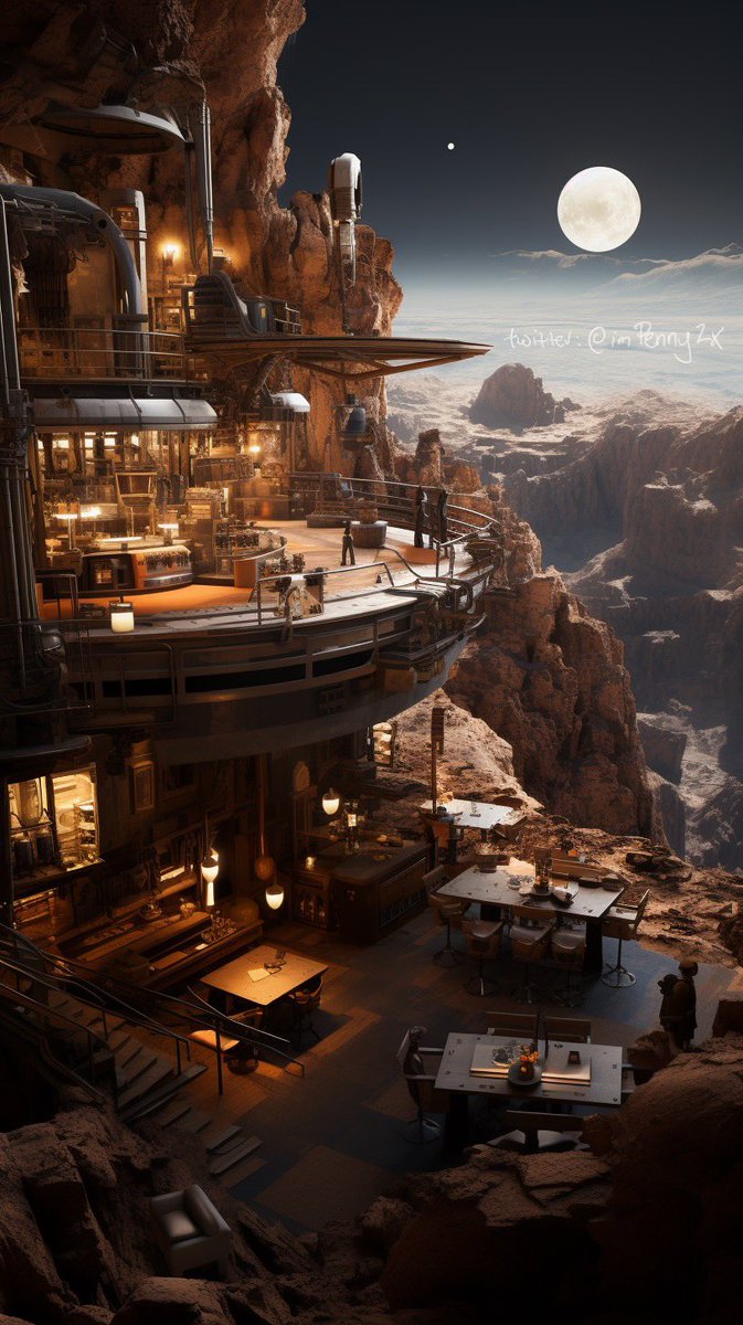 imPenny2x's tweet photo. Marsbucks Skylounge is my favorite place to work on “Where’s Elon”. 

Today’s is gonna be sooooo good.

Good morning! 👾👾👾 https://t.co/Euud1yKf5N