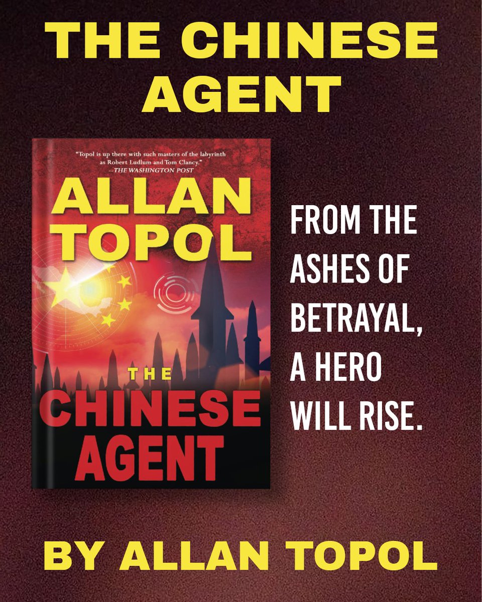 SHOUT my Book (@shoutmybook) on Twitter photo Latest book - In a world of shifting loyalties and deadly plots, FBI Agent Kelly Cameron races against time to uncover the truth. #TheChineseAgent <a href="/atopol/">Alex Topol</a> amazon.com/dp/B09YVS68SZ/ Latest book - In a world of shifting loyalties and deadly plots, FBI Agent Kelly Cameron races against time to uncover the truth. #TheChineseAgent <a href="/atopol/">Alex Topol</a> amazon.com/dp/B09YVS68SZ/