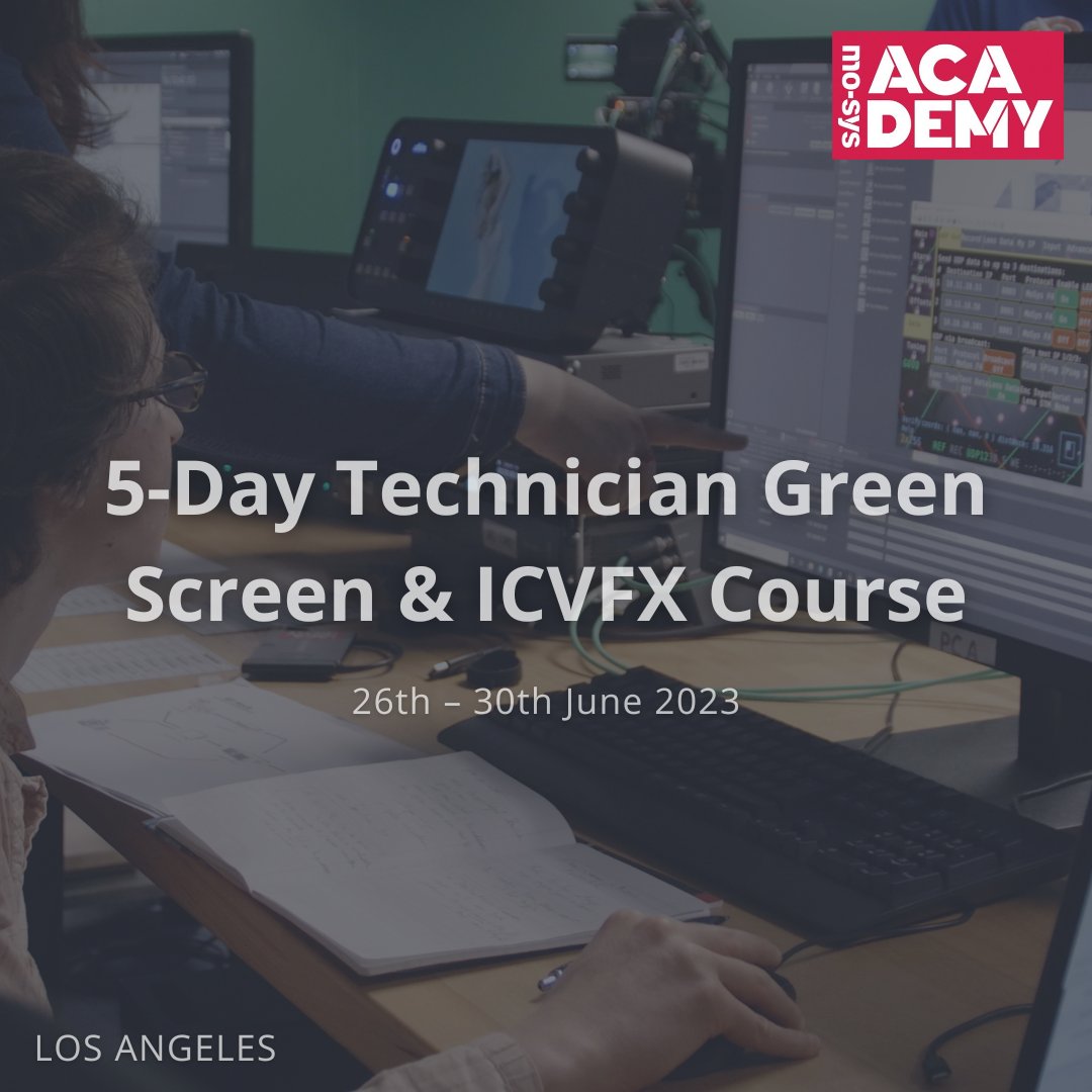 #VirtualProduction Training from #MoSysAcademy provides a unique, hands-on opportunity to build confidence and learn about #VP. Head to our website for details of next week’s course in LA as well as what else we’ve got coming up: bit.ly/3y7DA60 #broadcast #ICVFX