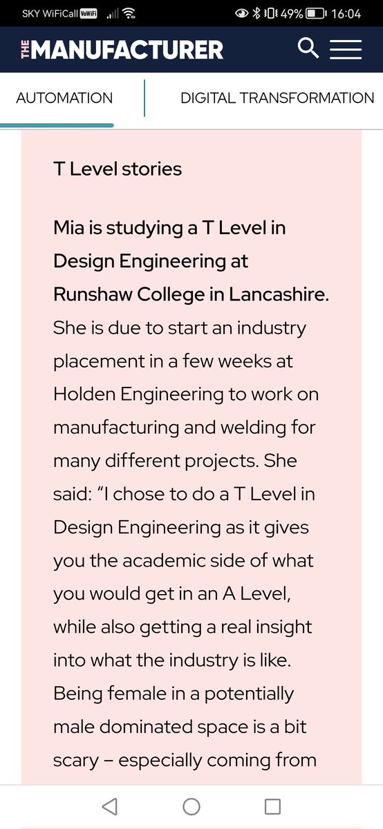 T Level Design Engineering Runshaw tweet media