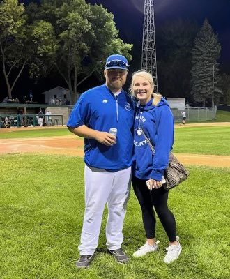 BluejayNation_1's tweet photo. The Plato Blue Jays want to send out an early congratulations to, the soon to be, Nolan and Lexi Lepel as they tie the knot this weekend! Congrats you too! Hope it’s a great weekend! https://t.co/l6WOoon4KY