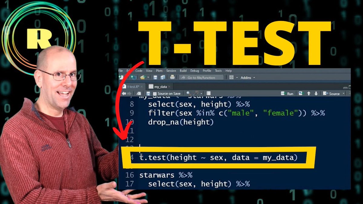 The students t-test, as it's often referred to, opens doors to uncovering meaningful insights from your data.  📚🔢 Embrace the power of t-tests in R programming, and unlock a world of statistical exploration! 👉zurl.co/FRaB  

#RProgramming #TTest #RStats