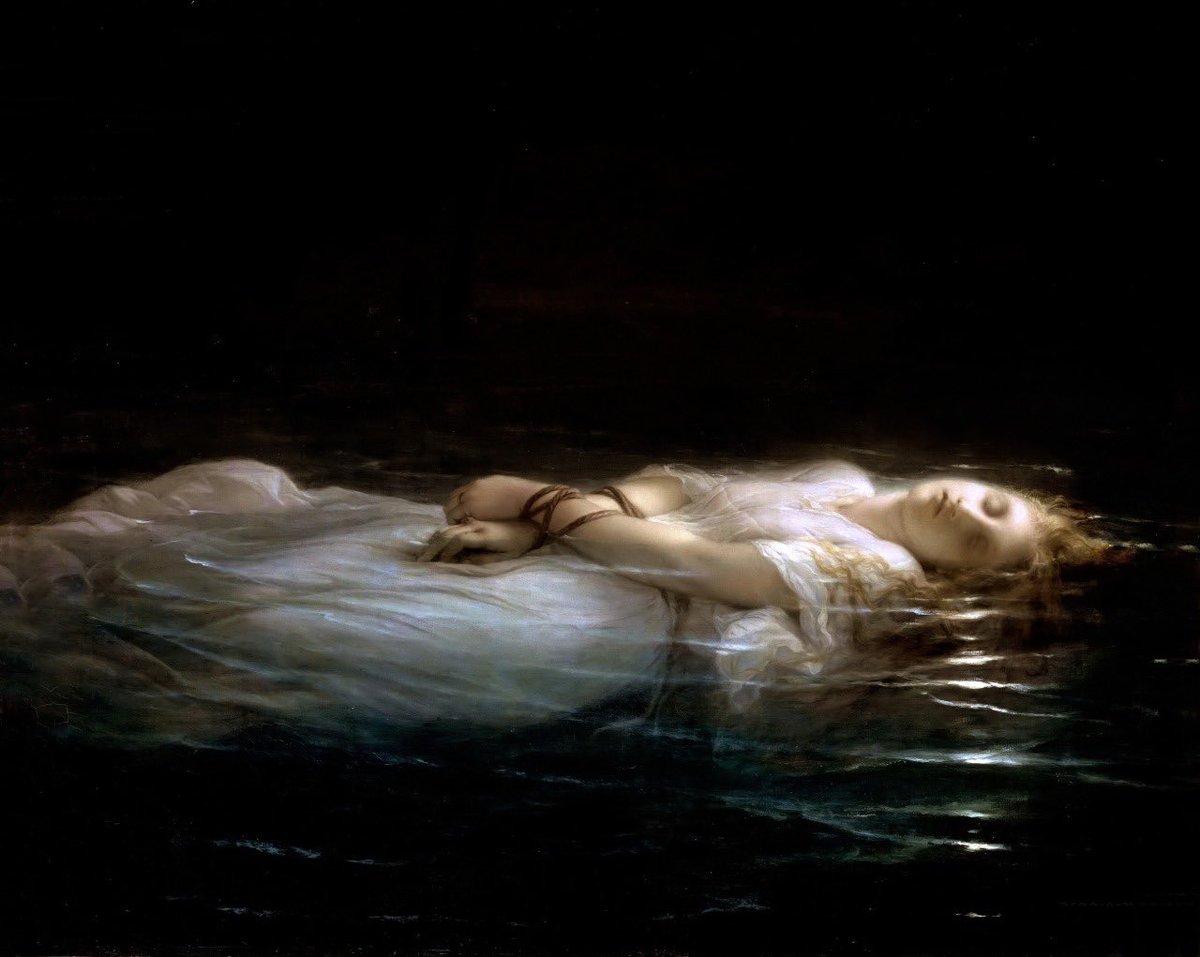 The Young Martyr, 1855 - oil on canvas.
— Paul Delaroche (French, 1797-1856)